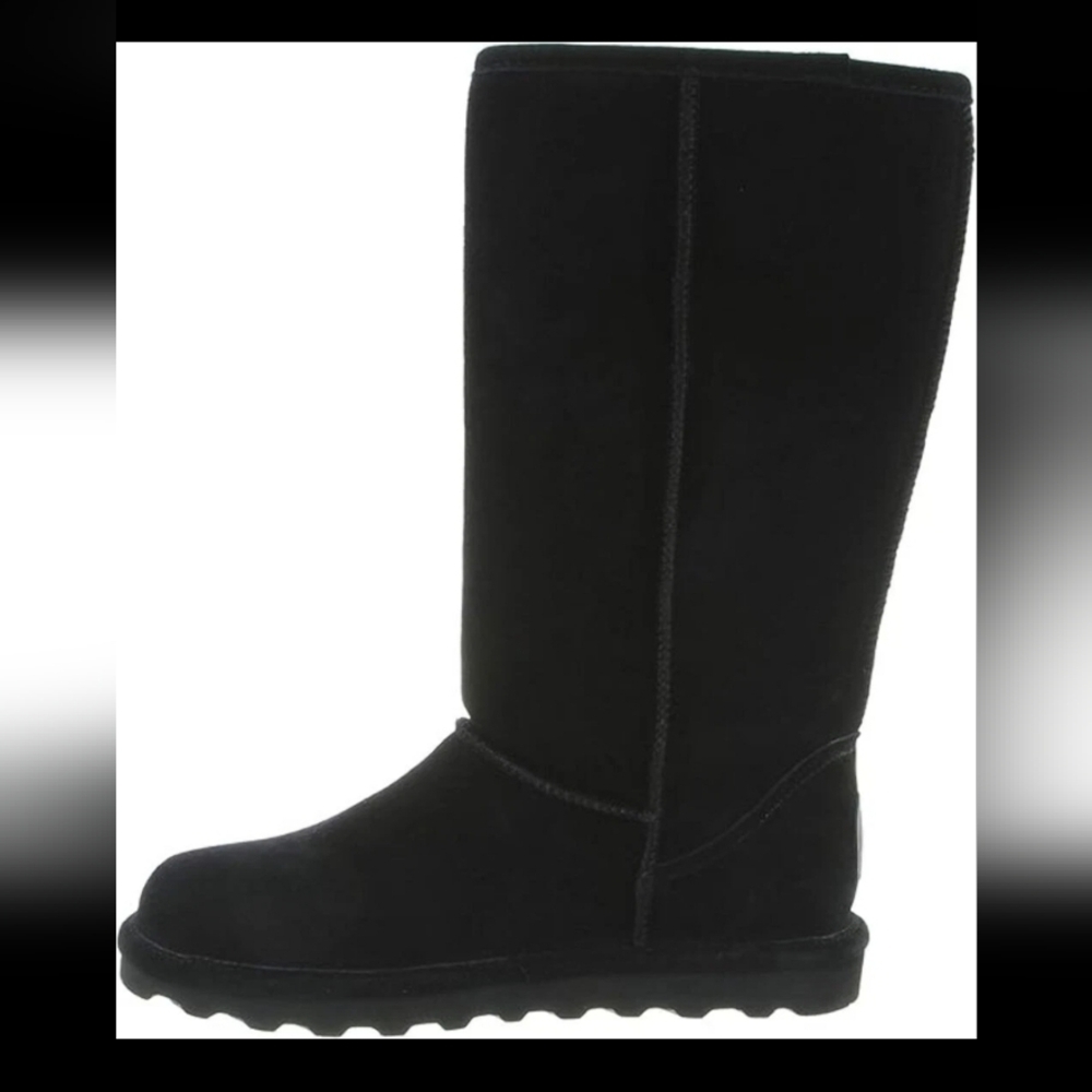 Bearpaw Elle Tall Women's Suede Boots - 1963w Black